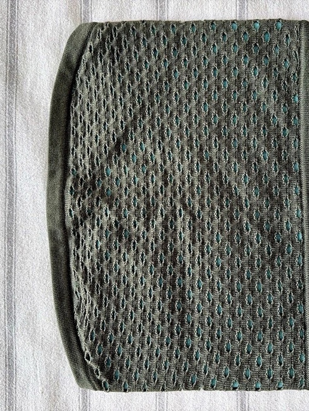 Kipling Textured Clutch in Gray & Blue NWT